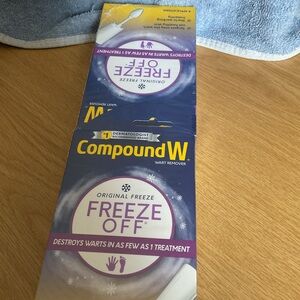 Compound W Freeze Off Wart Remover 2 pack exp 6/27